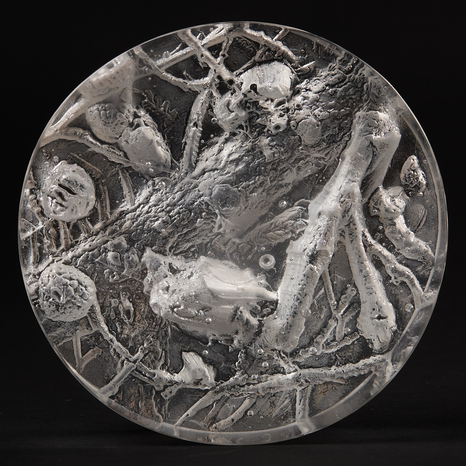 Hana Renko, A Tale of Forest Glass, Cast glass, 2024