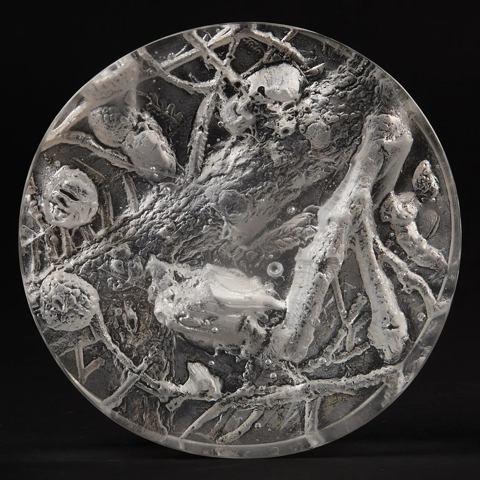 Hana Renko, A Tale of Forest Glass, Cast glass, 2024