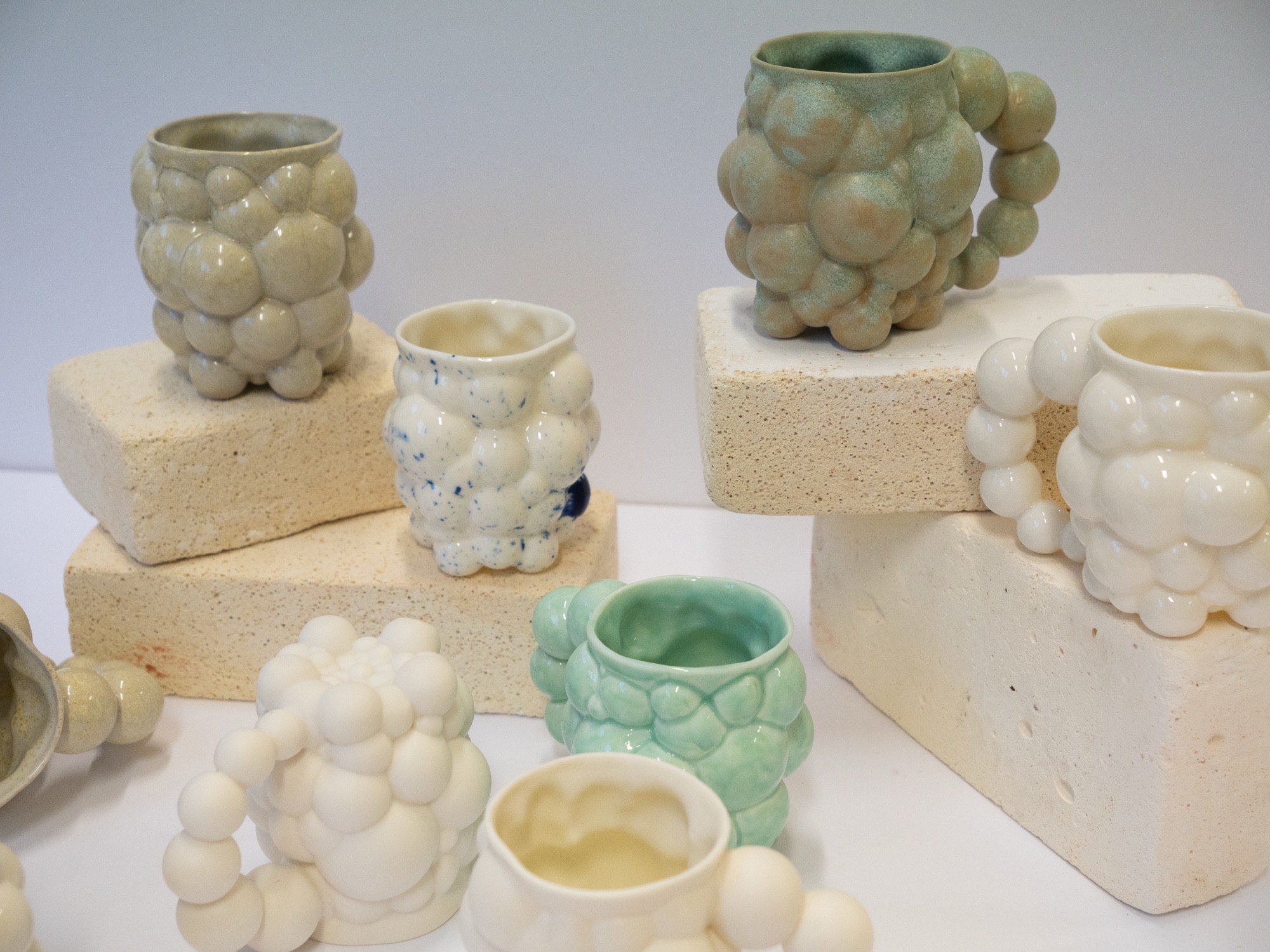 Hana Renko, Bubble Mug, Porcelain, 2026