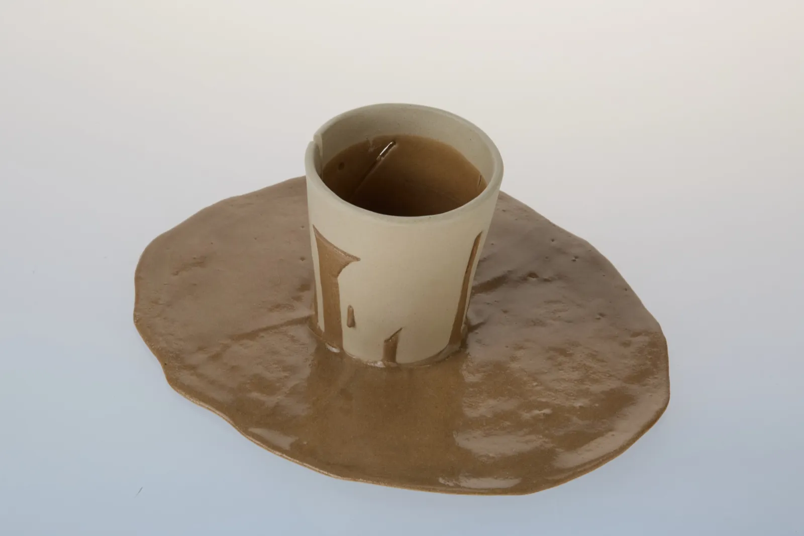 Hana Renko, Messy Morning, Stoneware, glazed, 2025
