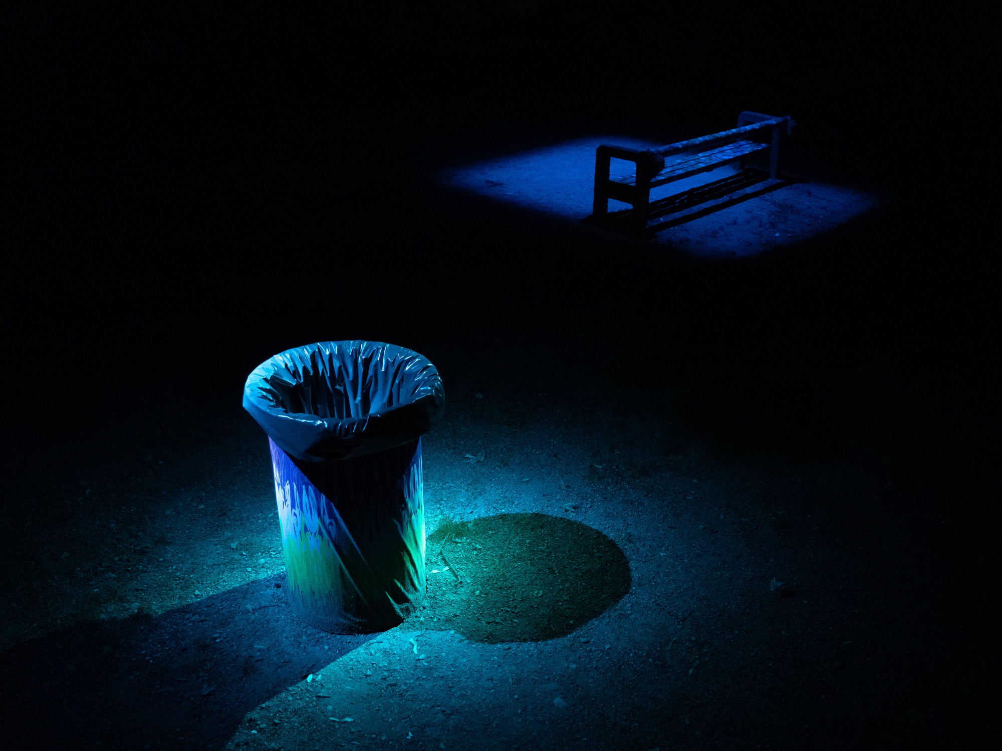 Hana Renko, Parallel Worlds, Light installation, 2026